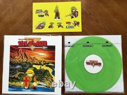 The Legend Of Zelda NES Soundtrack Vinyl Record Green LP Hyrule Fantasy OST