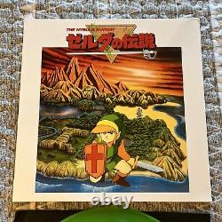 The Legend of Zelda NES Soundtrack LP Hyrule Fantasy Vinyl Record Nintendo LOZ