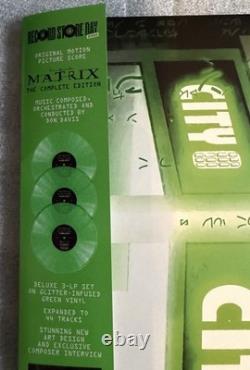 The Matrix Complete Motion Picture Score Record Store Day 2021 Green Glitter 3LP