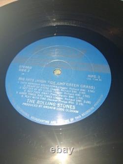 The Rolling Stones Big Hits (High Tide And Green Grass) LP Vinyl Record NPS-1