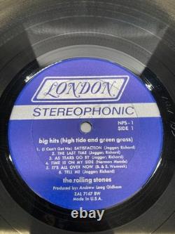 The Rolling Stones Big Hits High Tide And Green Grass Vinyl LP 1966 Record NPS-1