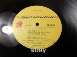 The Rolling Stones Some Girls Rare Vinyl Record 70's Die Cut Cover Green Yellow