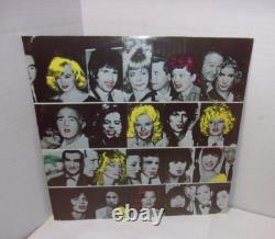 The Rolling Stones Some Girls Rare Vinyl Record 70's Die Cut Cover Green Yellow