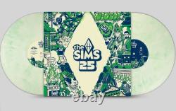 The Sims 25th Soundtrack Green Apple Cream Vinyl Record 2LP LE /250 New VGM