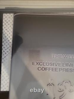 The Weeknd Nespresso Exclusive Coffee Pressed Vinyl /200 Give Me Mercy Vinyl NEW