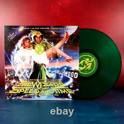 The Wizard Of Speed And Time LP Green Vinyl Autographed Signed Massari Jittlov