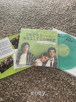 The perks Of Being A Wallflower Green Colored Vinyl LP Record Soundtrack