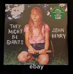 They Might Be Giants John Henry Green Vinyl Record 2 LP Numbered x/1000 Sealed