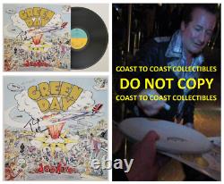 Tre Cool signed Green Day Dookie album vinyl record COA exact proof autographed