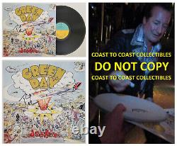 Tre Cool signed Green Day Dookie album vinyl record COA exact proof autographed