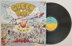 Tre Cool signed Green Day Dookie album vinyl record COA exact proof autographed