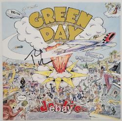 Tre Cool signed Green Day Dookie album vinyl record COA exact proof autographed