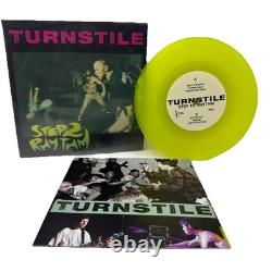 Turnstile Step 2 Rhythm 7 Translucent Green Vinyl Reaper NM