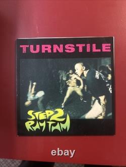 Turnstile Step 2 The Rhythm 7 Electric Green Vinyl Record With Download Hardcore