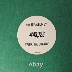 Tyler The Creator Chromakopia Limited Edition Double Vinyl Test Pressing No. 43K