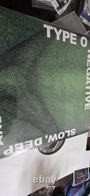 Type O Negative Slow Deep and Hard 2014 Mint Limited Edition Translucent Green