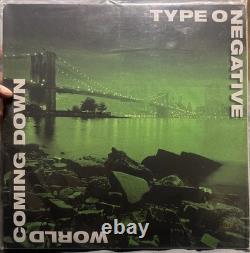 Type O Negative World Coming Down 2LP Green Vinyl 20th anniversary edition