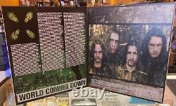 Type O Negative-World Coming Down Green & Black Mixed Colored Vinyl Record 2020