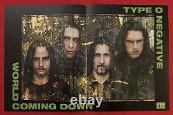 Type O Negativeworld Coming Down 2 Lp 20th Anniversary Green Black Vinyl Nm