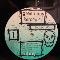 US Green Day Kerplunk LP Vinyl Record with Insert, Excellent Condition