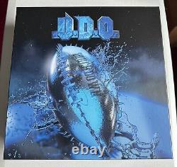 U. D. O. Touchdown YellowithGreen Splatter Vinyl LP Limited Deluxe Edition Box Set