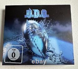 U. D. O. Touchdown YellowithGreen Splatter Vinyl LP Limited Deluxe Edition Box Set