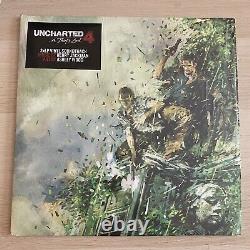 Uncharted 4 Thief's End 2 LP Green Black Vinyl Soundtrack Sealed Iam8bit Record