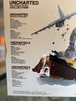 Uncharted Nathan Drake Collection Vinyl 3LP Box Set iam8bit OOP NM Naughty Dog