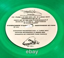 VINYL RAP 12 Company Flow Infokill Pop. Control RUN THE JEWELS GREEN WAX VG++