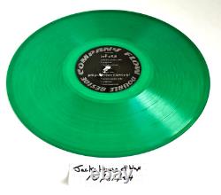VINYL RAP 12 Company Flow Infokill Pop. Control RUN THE JEWELS GREEN WAX VG++