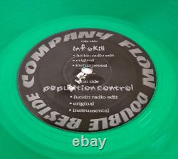VINYL RAP 12 Company Flow Infokill Pop. Control RUN THE JEWELS GREEN WAX VG++