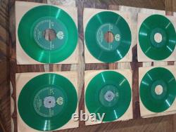 Vintage 7 Green Vinyl Ascended Master Dictations by Mrs. G. W. Ballard VG