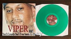 Viper You'll Cowards Don't Even Smoke Crack LP Vinyl Green Translucent Unplayed