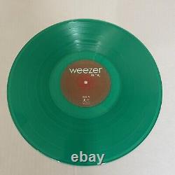 WEEZER HURLEY Vinyl LP Original 2010 US First Pressing! Green Vinyl Epitaph