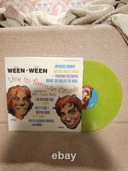 Ween Live in Toronto Canada Green Vinyl