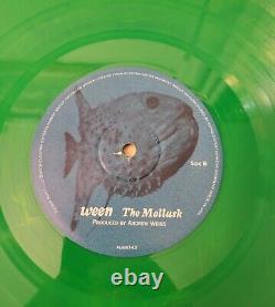 Ween The Mollusk Autographed Green Marble Limited Pressed 2010 Plain Elektra