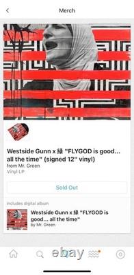 Westside Gunn Vinyl LP FLYGOD IS GOOD. ALL THE TIME Sealed Record Signed