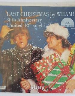 Wham! Last Christmas Limited Edition Translucent Red&Green Vinyl Record