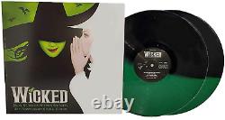 Wicked Original Soundtrack Exclusive Green Black Split Vinyl 2LP F Ariana Grande