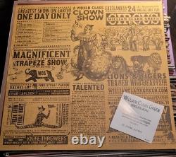 William Clark Green Signed Nm Light Blue Swirl Lp