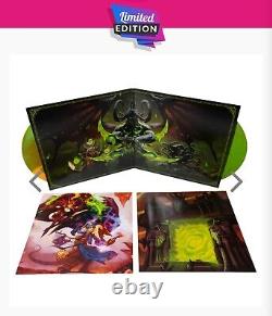 World Of Warcraft Burning Crusade 2xLP Stormrage Green Blizzcon Exclusive LE 1K
