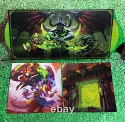 World Of Warcraft Burning Crusade 2xLP Stormrage Green Blizzcon Exclusive LE 1K