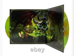 World Of Warcraft Burning Crusade 2xLP Stormrage Green Blizzcon Exclusive LE 1K