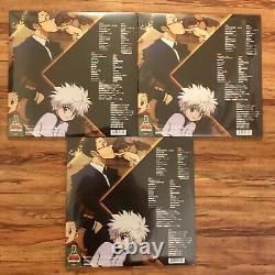 X3 Hunter x Hunter Anime Vinyl Record Soundtrack 3XLP Gon / Killua / Netero Ed