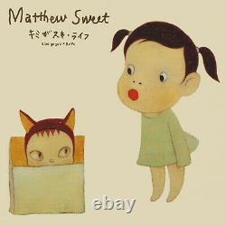 YOSHITOMO NARA Ltd Ed Cover Art Matthew Sweet LP'Kimi Ga SukiRaifu' Vinyl Grn