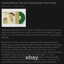 Yoshitomo Nara / Matthew Sweet Kimi Ga Suki Vinyl LP Green. NewithShrink Ltd 500x