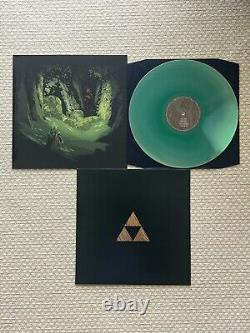 Zelda Lofi of the Lost Woods LP Forest Temple Green Vinyl + Test Press Jacket